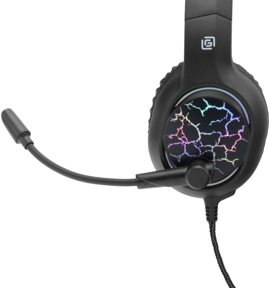 Наушники с микрофоном Оклик HS-L930G SNORTER черный 2.1м мониторные USB оголовье (1192375) Наушники с микрофоном Оклик HS-L930G SNORTER черный 2.1м мониторные USB оголовье (1192375)