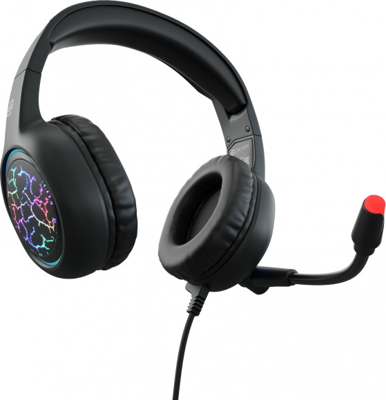 Наушники с микрофоном Оклик HS-L930G SNORTER черный 2.1м мониторные USB оголовье (1192375) Наушники с микрофоном Оклик HS-L930G SNORTER черный 2.1м мониторные USB оголовье (1192375)