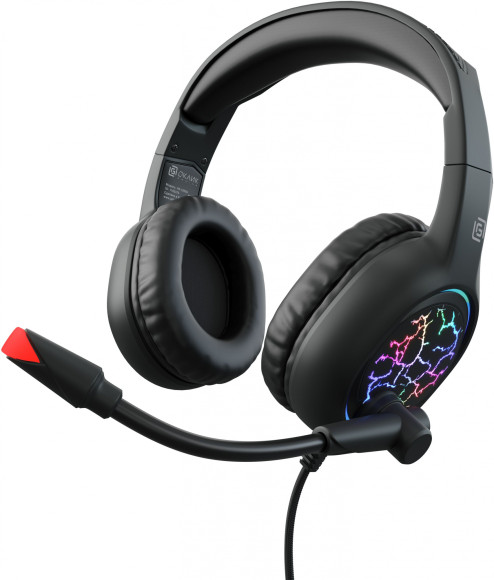 Наушники с микрофоном Оклик HS-L930G SNORTER черный 2.1м мониторные USB оголовье (1192375) Наушники с микрофоном Оклик HS-L930G SNORTER черный 2.1м мониторные USB оголовье (1192375)