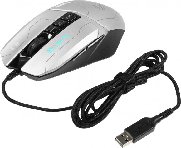 Мышь A4Tech Bloody W60 Max Gun серый/черный оптическая 10000dpi USB 10but