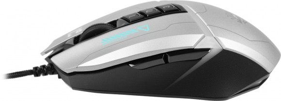 Мышь A4Tech Bloody W60 Max Gun серый/черный оптическая 10000dpi USB 10but