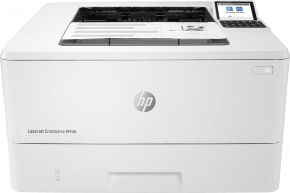 Принтер лазерный HP LaserJet Enterprise M406dn (3PZ15A) A4 Duplex Net белый Принтер лазерный HP LaserJet Enterprise M406dn (3PZ15A) A4 Duplex Net белый