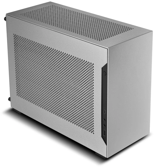 Корпус Lian-Li A4H2OA5 серебристый без БП miniITX 1xUSB3.0 audio