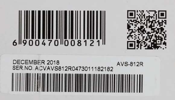 Автомагнитола ACV AVS-812R 1DIN 4x50Вт (32207)