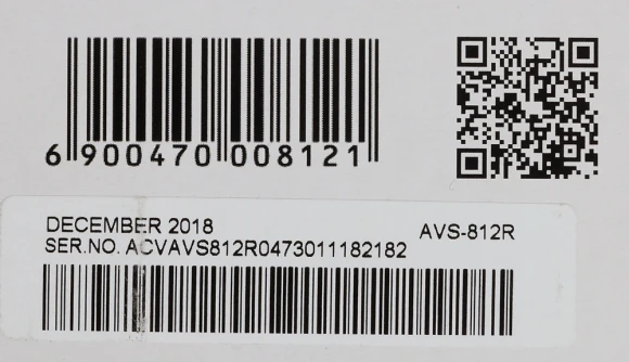 Автомагнитола ACV AVS-812R 1DIN 4x50Вт (32207)