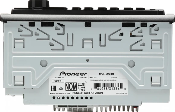 Автомагнитола Pioneer MVH-85UB 1DIN 4x50Вт RDS