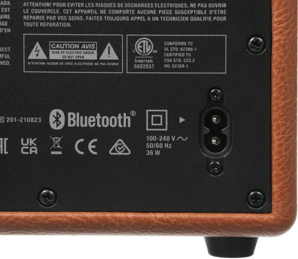 Колонка порт. Marshall Acton III коричневый/золотистый 60W 2.1 BT/3.5Jack 10м