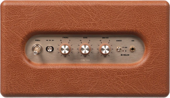 Колонка порт. Marshall Acton III коричневый/золотистый 60W 2.1 BT/3.5Jack 10м