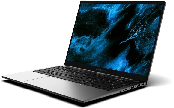 Ноутбук Digma Pro Pactos Core i5 1235U 16Gb SSD512Gb Intel Iris Xe graphics 14" IPS WUXGA (1920x1200) Windows 11 Pro dk.grey WiFi BT Cam 4780mAh (DN14P5-ADXW02)