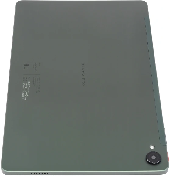 Планшет Digma Pro Pulse T606 (1.6) 8C RAM8Gb ROM128Gb 10.4" In-Cell 2000x1200 4G Android 14 темно-зеленый 13Mpix 5Mpix BT WiFi microSD 128Gb 7000mAh 500hrs