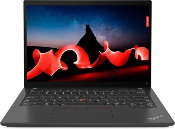 Ноутбук Lenovo ThinkPad T14 G4 Core i5 1335U 16Gb SSD512Gb Intel Iris Xe graphics 14" IPS WUXGA (1920x1200) без ОС black WiFi BT Cam (21HD003JGP)