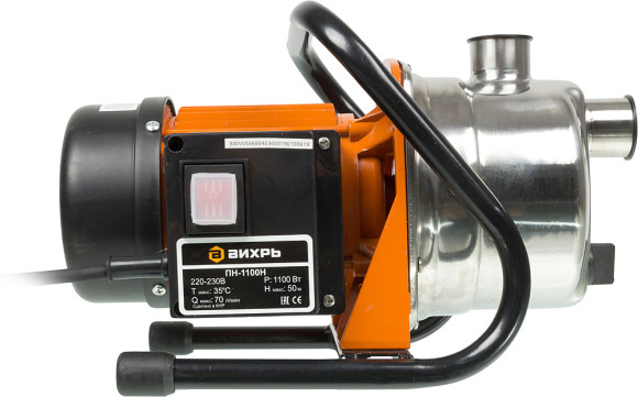 Насос садовый Вихрь ПН-1100Н 1100Вт 4200л/час центробежный (68/4/3)