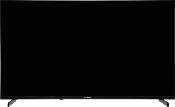 Телевизор LED Hyundai 40" H-LED40BS5011 Google TV Frameless Metal черный FULL HD 60Hz DVB-T DVB-T2 DVB-C DVB-S DVB-S2 USB WiFi Smart TV