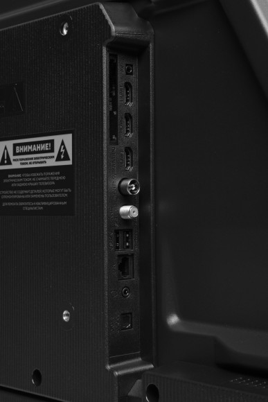 Телевизор LED Hyundai 40" H-LED40BS5011 Google TV Frameless Metal черный FULL HD 60Hz DVB-T DVB-T2 DVB-C DVB-S DVB-S2 USB WiFi Smart TV