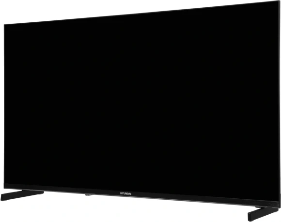 Телевизор LED Hyundai 40" H-LED40BS5011 Google TV Frameless Metal черный FULL HD 60Hz DVB-T DVB-T2 DVB-C DVB-S DVB-S2 USB WiFi Smart TV