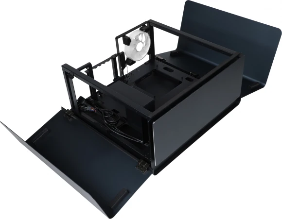 Корпус Azza Cast черный без БП ATX 3x120mm 2x140mm 2xUSB3.0 audio bott PSU Корпус Azza Cast черный без БП ATX 3x120mm 2x140mm 2xUSB3.0 audio bott PSU