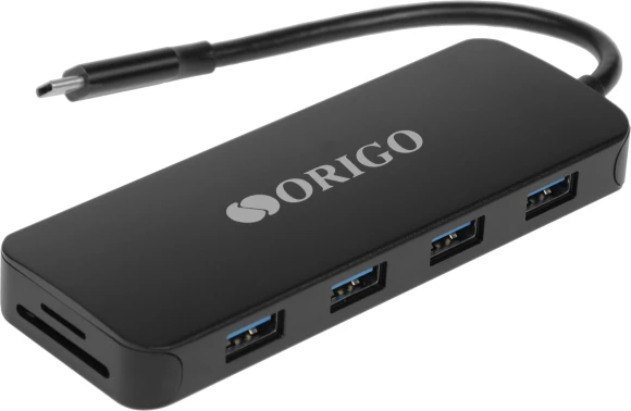 Разветвитель USB 3.0 Origo OU3390SNPD 4порт. черный (OU3390SNPD/B1) Разветвитель USB 3.0 Origo OU3390SNPD 4порт. черный (OU3390SNPD/B1)