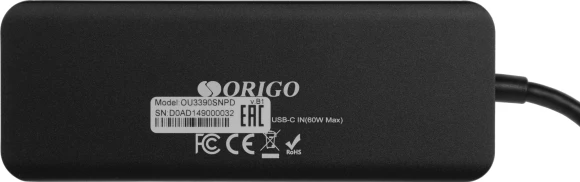 Разветвитель USB 3.0 Origo OU3390SNPD 4порт. черный (OU3390SNPD/B1) Разветвитель USB 3.0 Origo OU3390SNPD 4порт. черный (OU3390SNPD/B1)