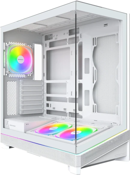 Корпус Montech Sky 3 белый без БП ATX 5x120mm 5x140mm 2xUSB3.0 audio bott PSU