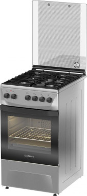 Плита Комбинированная Darina 1D1 КМ 241 311 X нержавеющая сталь/черный (стеклянная крышка) реш.чугун Плита Комбинированная Darina 1D1 КМ 241 311 X нержавеющая сталь/черный (стеклянная крышка) реш.чугун