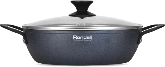 Сотейник Rondell Evolution-R RDA-799 3.4л. d=26см (с крышкой) графитовый Сотейник Rondell Evolution-R RDA-799 3.4л. d=26см (с крышкой) графитовый