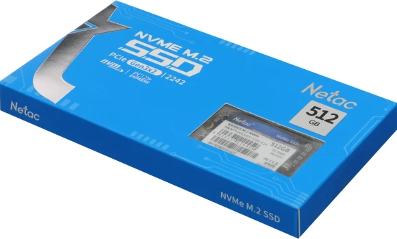 Накопитель SSD Netac PCIe 3.0 x2 512GB NT01N930ES-512G-E2X N930ES M.2 2242