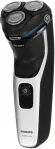 Бритва роторная Philips S3143/00 реж.эл.:3 питан.:аккум. черный/серебристый