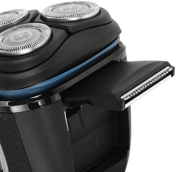 Бритва роторная Philips S3143/00 реж.эл.:3 питан.:аккум. черный/серебристый