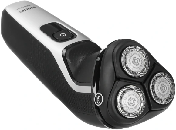 Бритва роторная Philips S3143/00 реж.эл.:3 питан.:аккум. черный/серебристый