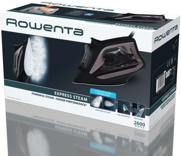 Утюг Rowenta DW4345D1 2600Вт черный/коричневый Утюг Rowenta DW4345D1 2600Вт черный/коричневый
