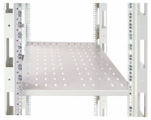 Полка стационарная ЦМО СВ-62 0.5U нагр.:45кг. 19.53" 620мм серый (упак.:1шт)