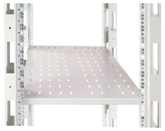 Полка стационарная ЦМО СВ-62 0.5U нагр.:45кг. 19.53" 620мм серый (упак.:1шт)