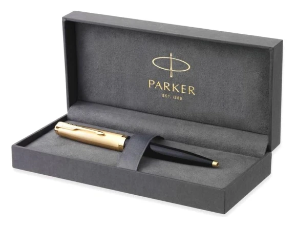 Ручка шариков. Parker 51 Deluxe (2123513) Black GT M черн. черн. подар.кор.