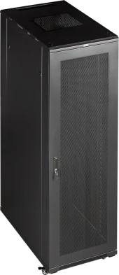 Шкаф серверный Lanmaster (TWT-CBB-32U-6X6-G1) напольный 32U 600x600мм пер.дв.стекл металл 2 бок.пан. 800кг черный 526мм 64.5кг 1610мм IP20 металл Шкаф серверный Lanmaster (TWT-CBB-32U-6X6-G1) напольный 32U 600x600мм пер.дв.стекл металл 2 бок.пан. 800кг черный 526мм 64.5кг 1610мм IP20 металл