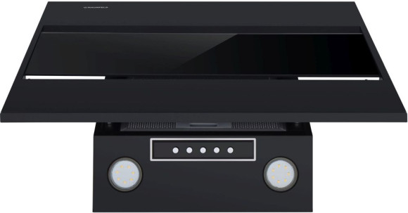 Вытяжка каминная Maunfeld Bridge 60 черный/черное стекло управление: кнопочное (1 мотор)