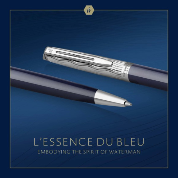 Ручка шариков. Waterman Hemisphere L`Essence du Bleu (2166470) LaqBlue CT M син. черн. подар.кор. Ручка шариков. Waterman Hemisphere L`Essence du Bleu (2166470) LaqBlue CT M син. черн. подар.кор.
