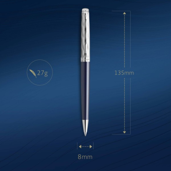 Ручка шариков. Waterman Hemisphere L`Essence du Bleu (2166470) LaqBlue CT M син. черн. подар.кор. Ручка шариков. Waterman Hemisphere L`Essence du Bleu (2166470) LaqBlue CT M син. черн. подар.кор.