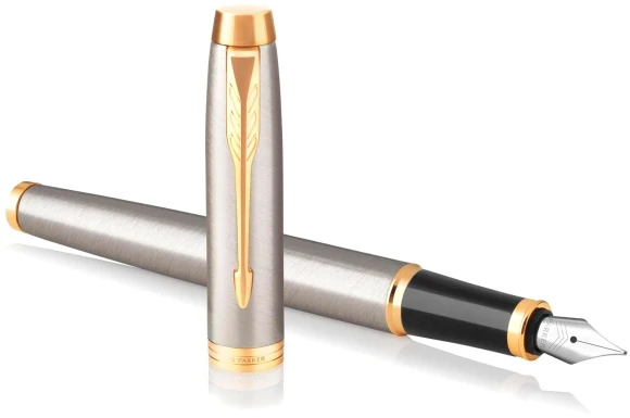 Ручка перьев. Parker IM Core F321 (1931649) Brushed Metal GT F сталь нержавеющая подар.кор. Ручка перьев. Parker IM Core F321 (1931649) Brushed Metal GT F сталь нержавеющая подар.кор.