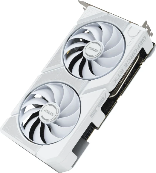 Видеокарта Asus PCI-E 5.0 DUAL-RTX5060TI-O16G-WHITE NVIDIA GeForce RTX 5060TI 16Gb 128bit GDDR7 2602/28000 HDMIx1 DPx3 HDCP Ret