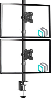 Кронштейн для мониторов Onkron D208E черный 13"-34" макс.16кг настольный поворот и наклон