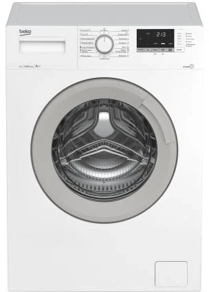 Стиральная машина Beko WSPE6H616W класс: A+++ загр.фронтальная макс.:6.5кг белый инвертор Стиральная машина Beko WSPE6H616W класс: A+++ загр.фронтальная макс.:6.5кг белый инвертор