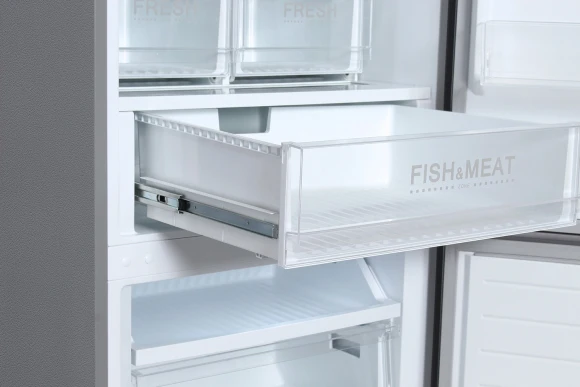 Холодильник Hyundai CC4553F 2-хкамерн. нержавеющая сталь Холодильник Hyundai CC4553F 2-хкамерн. нержавеющая сталь