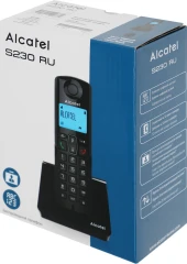 Р/Телефон Dect Alcatel S230 RU черный АОН