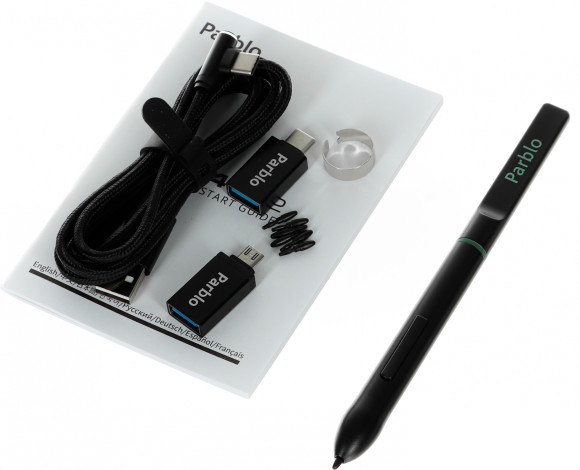 Графический планшет Parblo A640 V2 USB Type-C черный Графический планшет Parblo A640 V2 USB Type-C черный