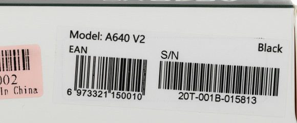 Графический планшет Parblo A640 V2 USB Type-C черный Графический планшет Parblo A640 V2 USB Type-C черный