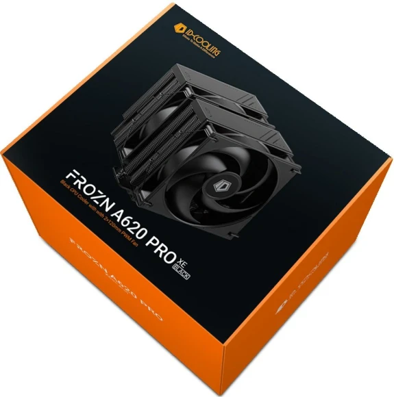 Устройство охлаждения(кулер) ID-Cooling Frozn A620 Pro Xe нет подсветки Soc-AM5/AM4/1200/1700/1851 черный 4-pin 27.2dB Al+Cu Ret (FROZN A620 PRO XE BLACK) Устройство охлаждения(кулер) ID-Cooling Frozn A620 Pro Xe нет подсветки Soc-AM5/AM4/1200/1700/1851 черный 4-pin 27.2dB Al+Cu Ret (FROZN A620 PRO XE BLACK)