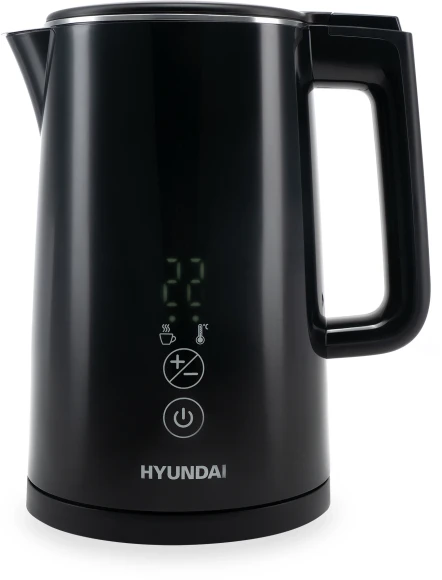 Чайник электрический Hyundai HYK-S5509 1.5л. 2200Вт черный корпус: металл/пластик Чайник электрический Hyundai HYK-S5509 1.5л. 2200Вт черный корпус: металл/пластик