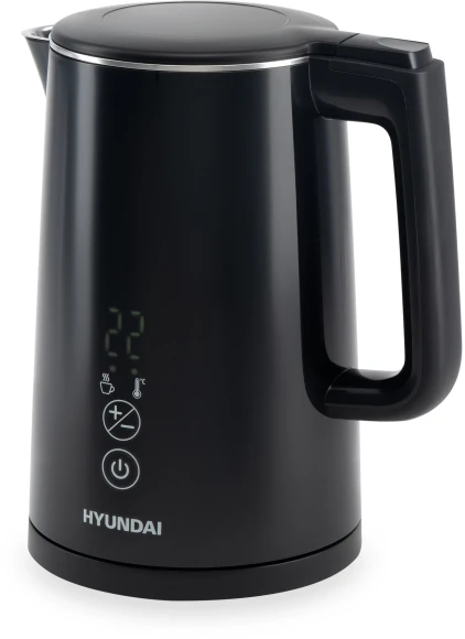 Чайник электрический Hyundai HYK-S5509 1.5л. 2200Вт черный корпус: металл/пластик Чайник электрический Hyundai HYK-S5509 1.5л. 2200Вт черный корпус: металл/пластик