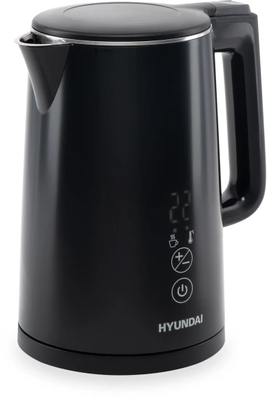 Чайник электрический Hyundai HYK-S5509 1.5л. 2200Вт черный корпус: металл/пластик Чайник электрический Hyundai HYK-S5509 1.5л. 2200Вт черный корпус: металл/пластик