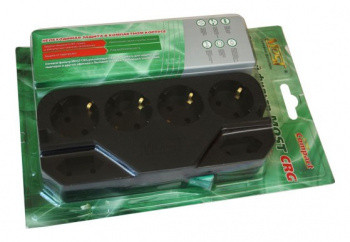 Сетевой фильтр Most CRG 5м (6 розеток) черный (блистер)